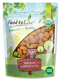 Organic Raw Almonds, 3 Pounds X901619