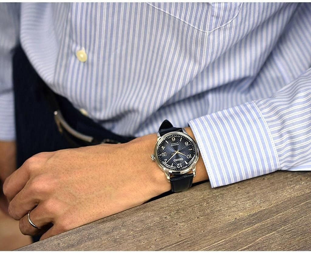 Blue Dial Automatic Men's Watch D382
