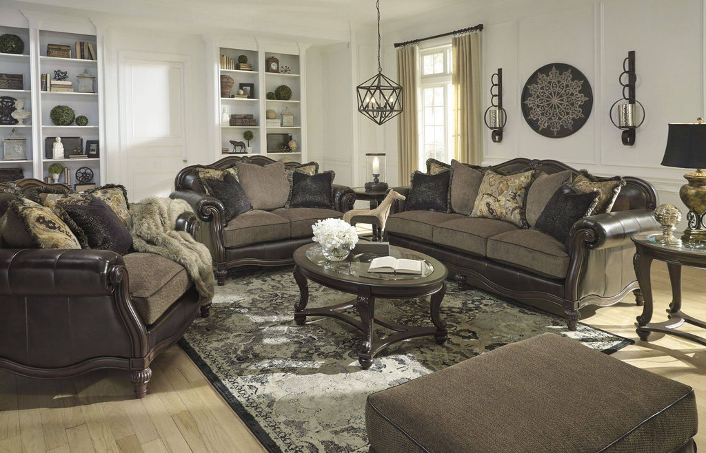 Dark Brown Accent Cabinet L197