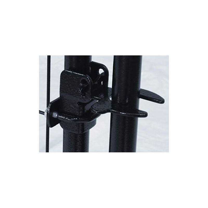 Black Wire Kennel Gate Latch Q10544