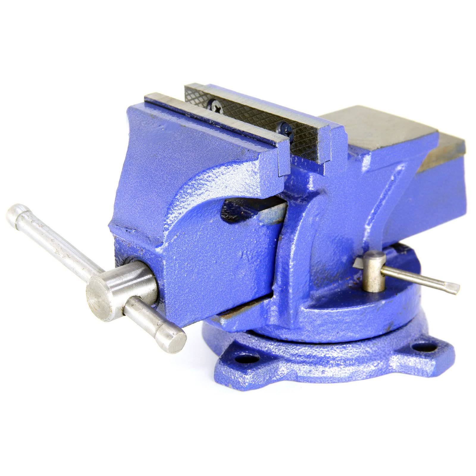 6x22 Heavy Duty Bench Vise with 360 Swivel Base C91599