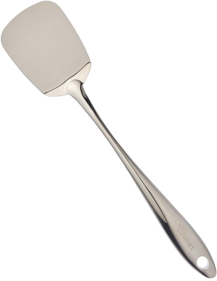 Stainless Steel Solid Turner and Solid Spoon Kitchen Utensil Set Q72617