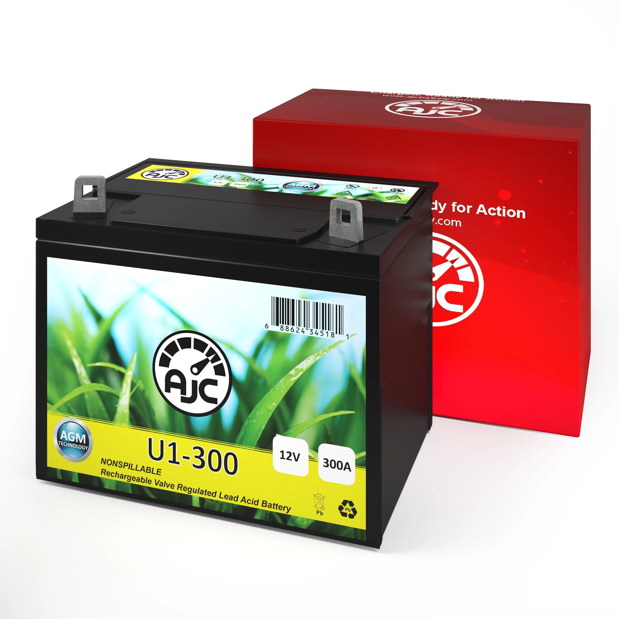 Lawn Mower and Tractor Battery D87728