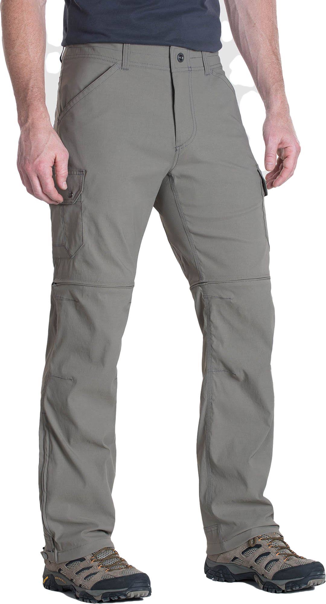 Khaki 32 Convertible Cargo Pant F343