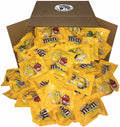 M&M's Peanut Chocolate Candy Fun Size Snacks, 5 LBs Bundle K768