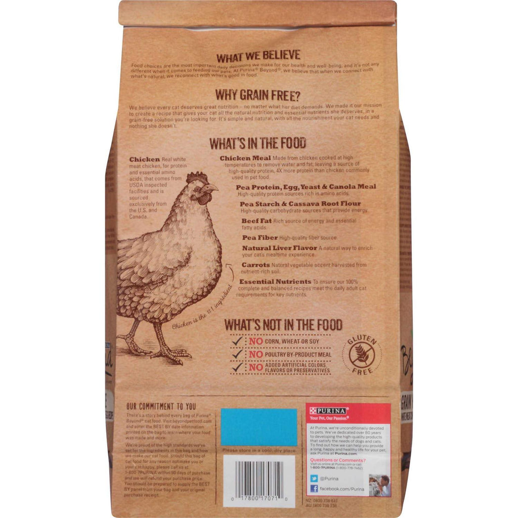 Grain Free White Meat Chicken & Egg Recipe Dry Cat Food K6274