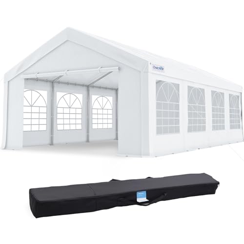 20x20 Heavy Duty Outdoor Canopy Tent with Storage Bags B885379