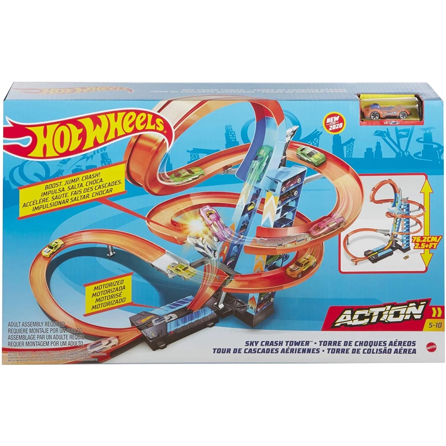 Motorized Racing Playset C168