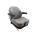 Gray Ultra Ride Suspension Seat for Zero Turn Mowers H6021
