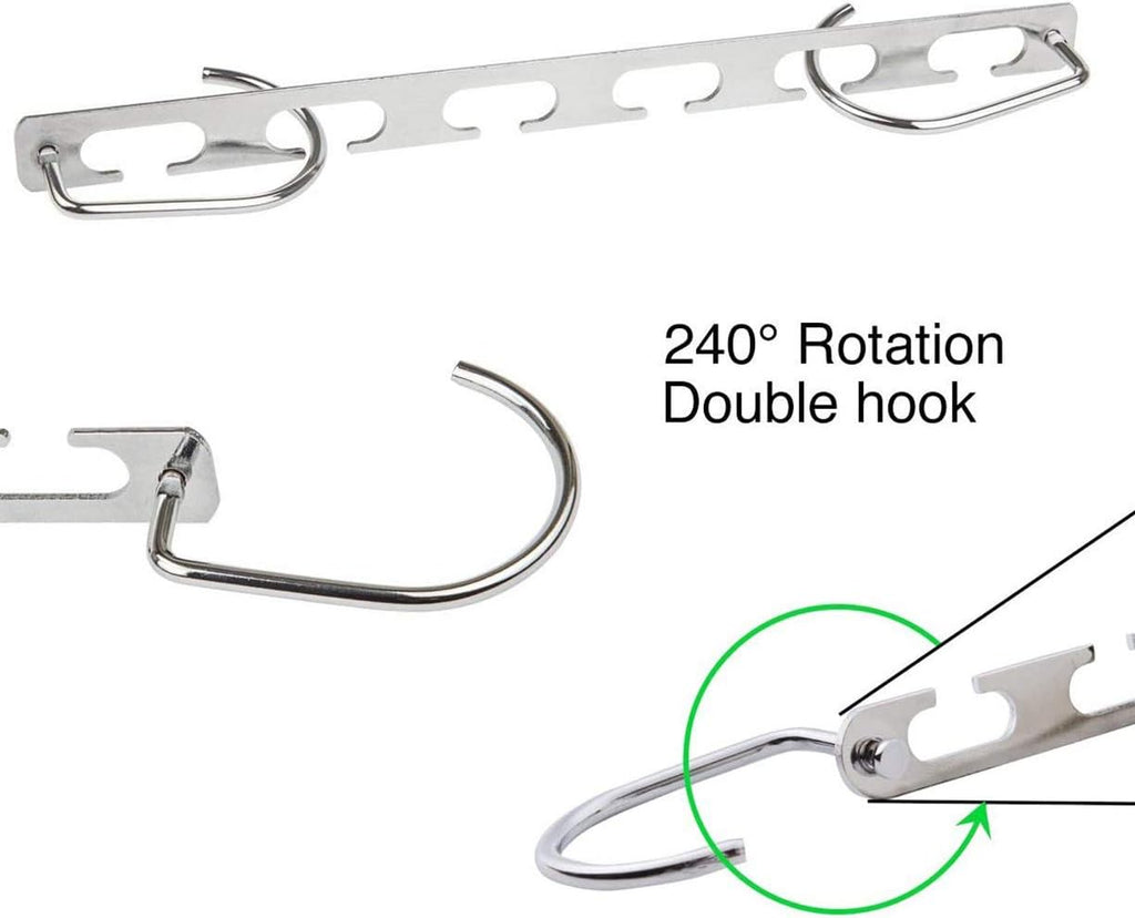 6Pc Metal Cascading Hangers O118083