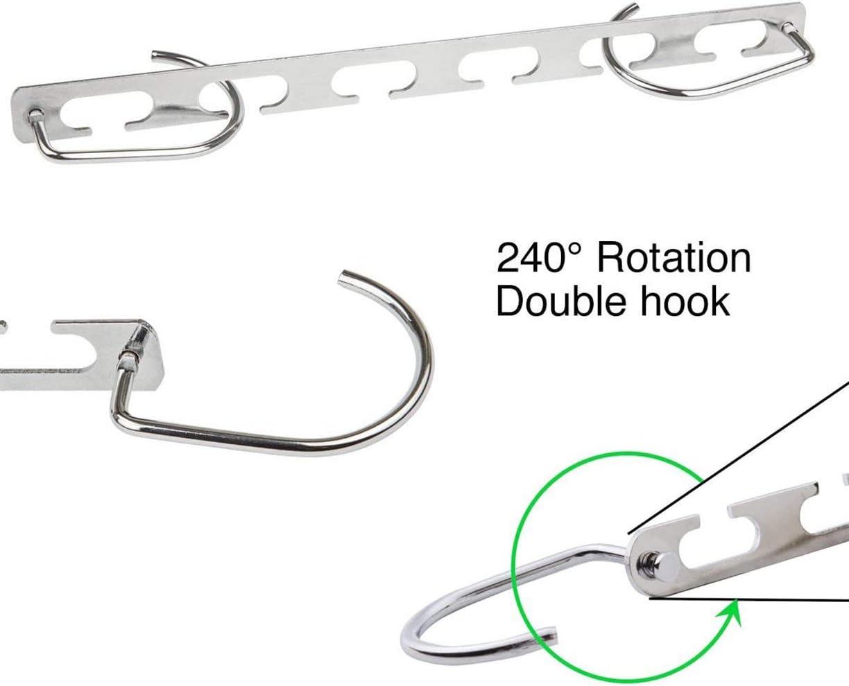 6Pc Metal Cascading Hangers O118083