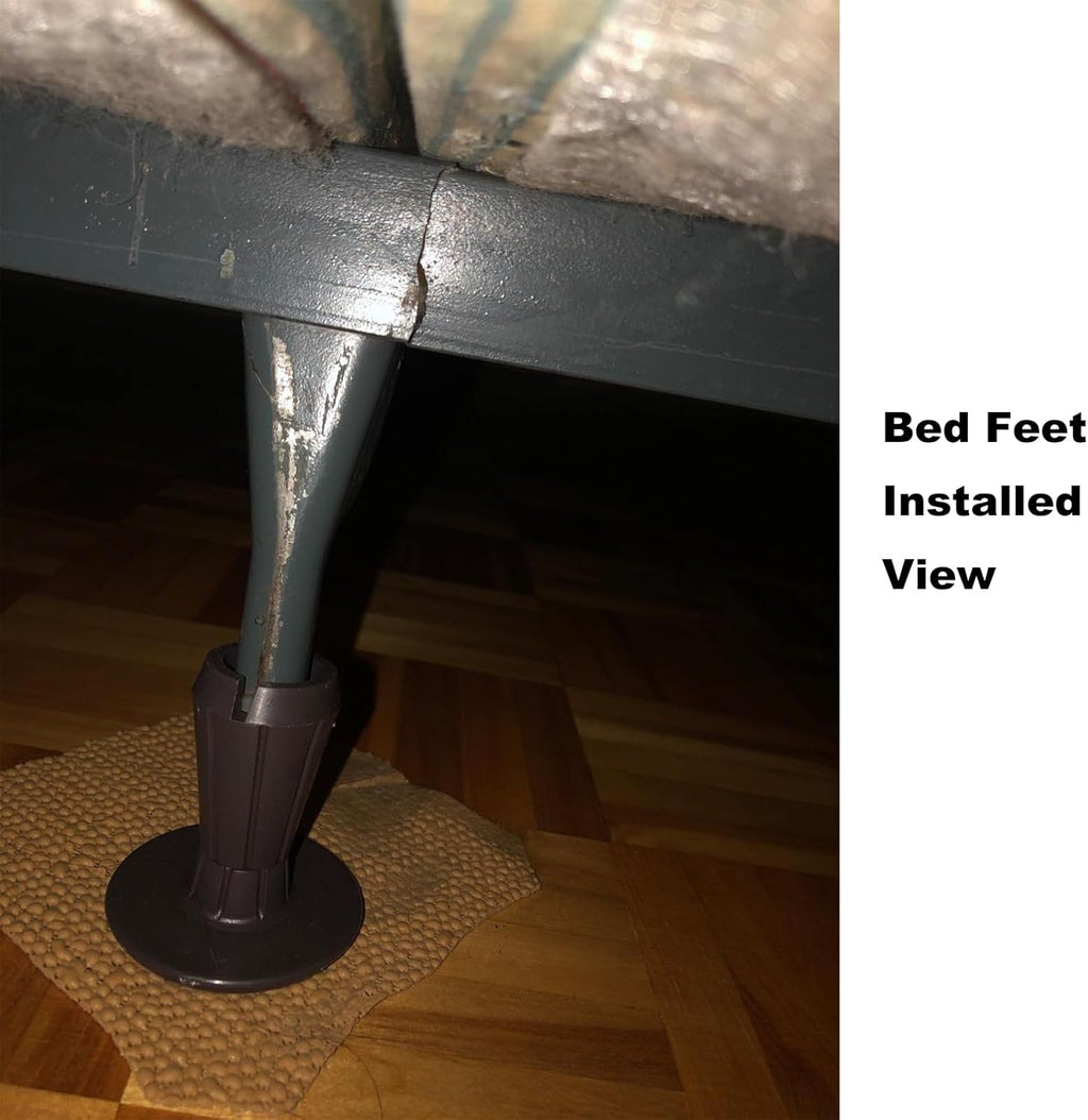 Set of 4 Heavy Duty Bed Frame Feet Replacement A441
