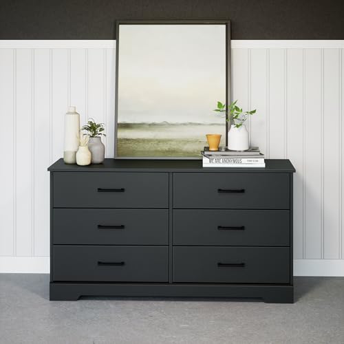 Brown 6-Drawer Double Dresser S6391