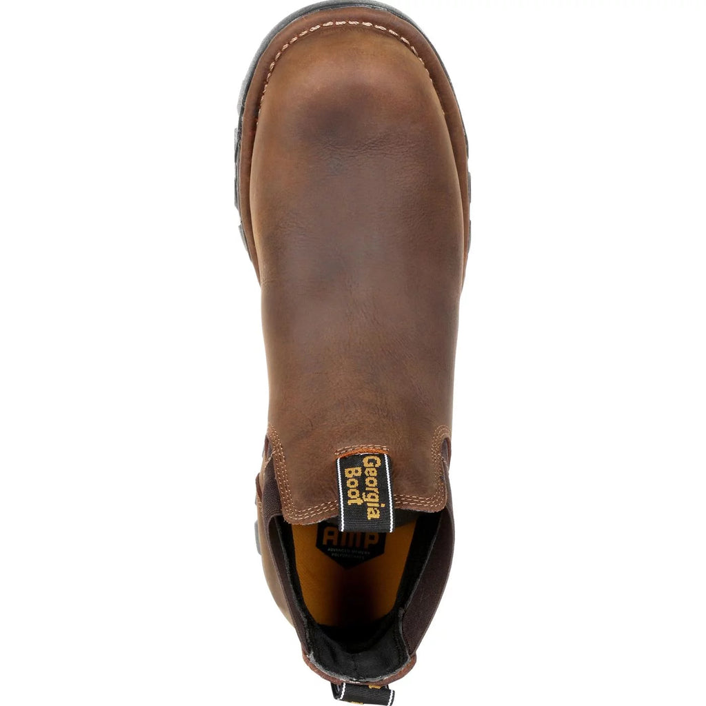 Steel Toe Waterproof Chelsea Work Boot Size 12(W) I581531