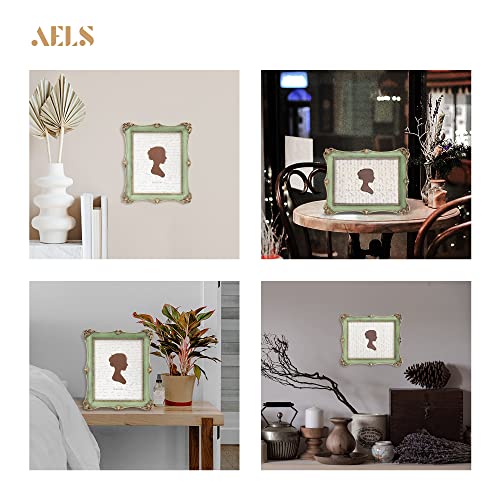 8x10 Inch Vintage Picture Frame with Glass Front M875