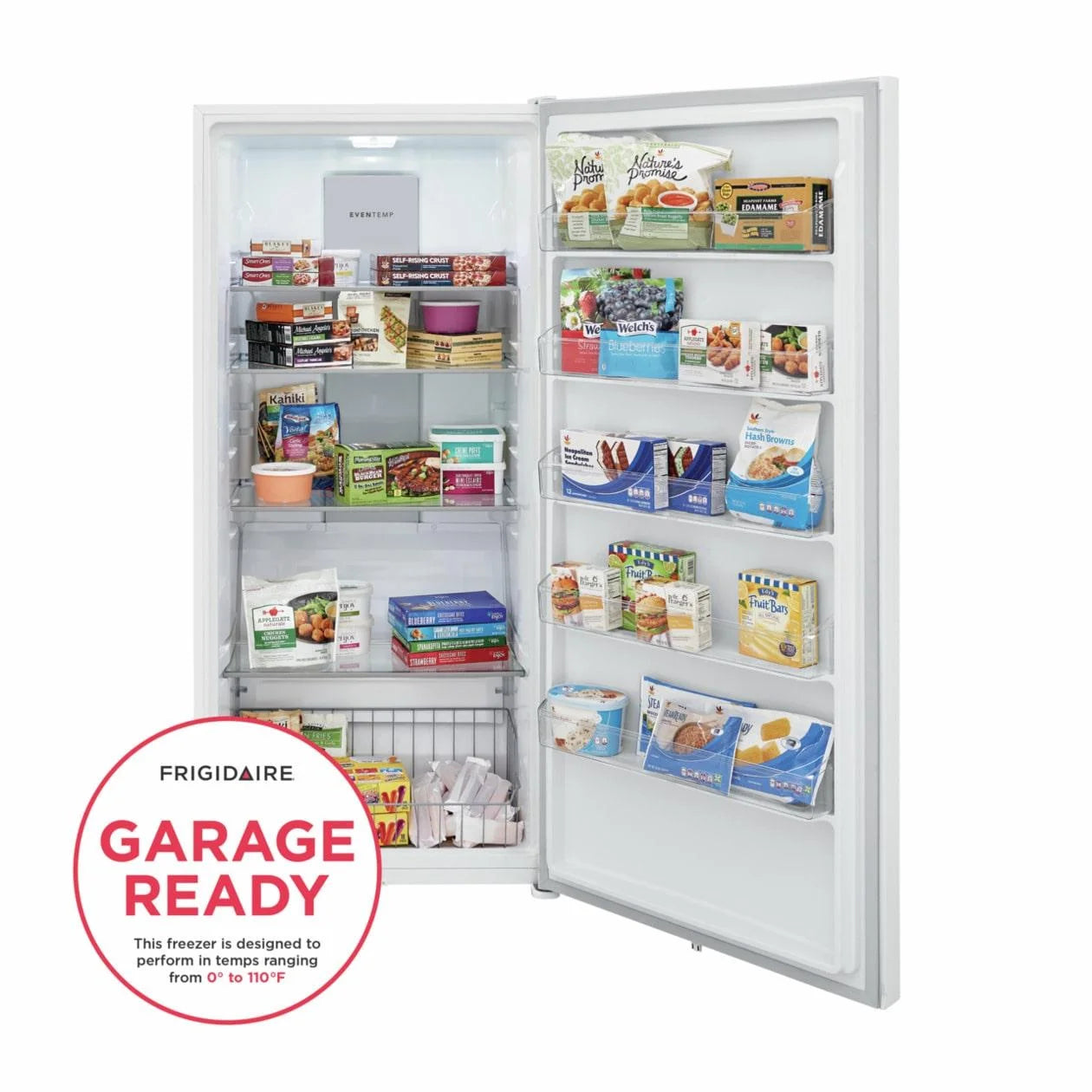 Gray Upright Freezer U45019