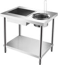 Stainless Steel Breading Table Work Table U3474