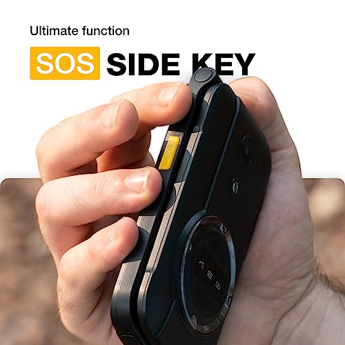 Rugged Basic Flip Phone, 4G Feature Cell Phone, Waterproof, Drop-Proof, Dual SIM K492048