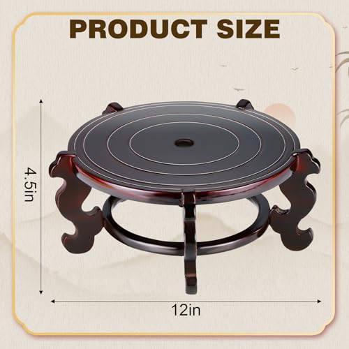 8 Inch Wooden Plant Stand C2019