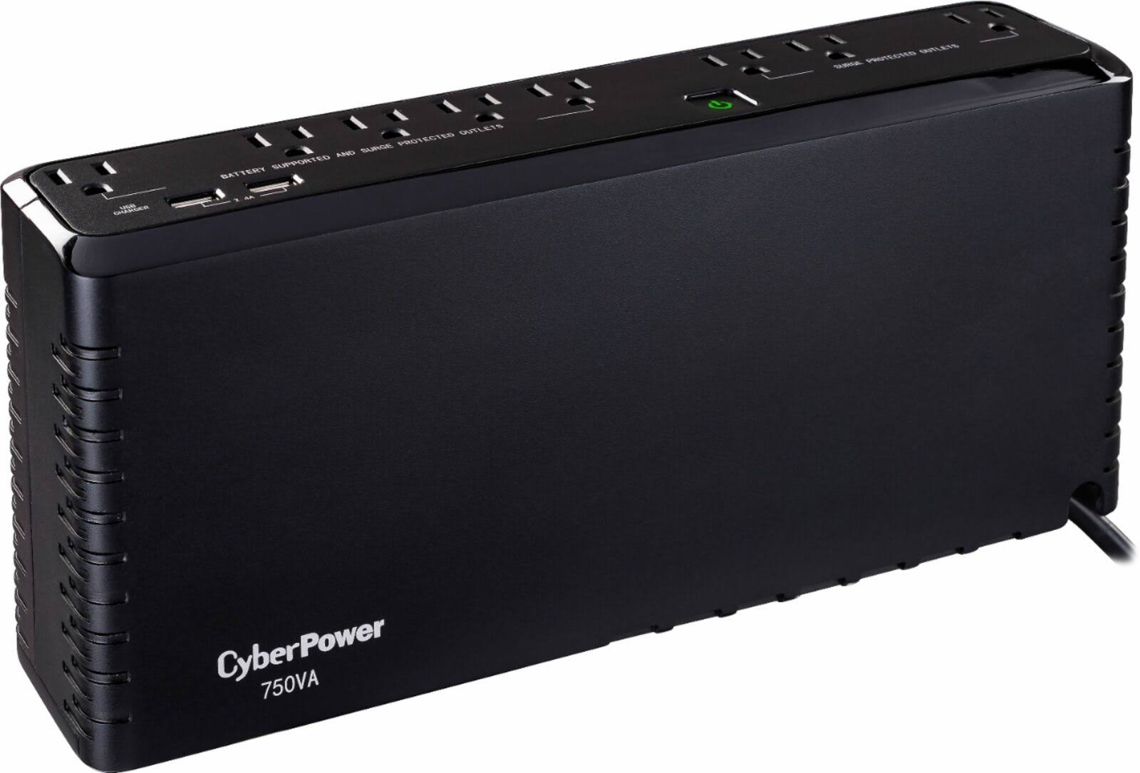 750VA Battery Back-Up System Black E403085