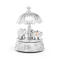 Silver Musical Carousel D482578