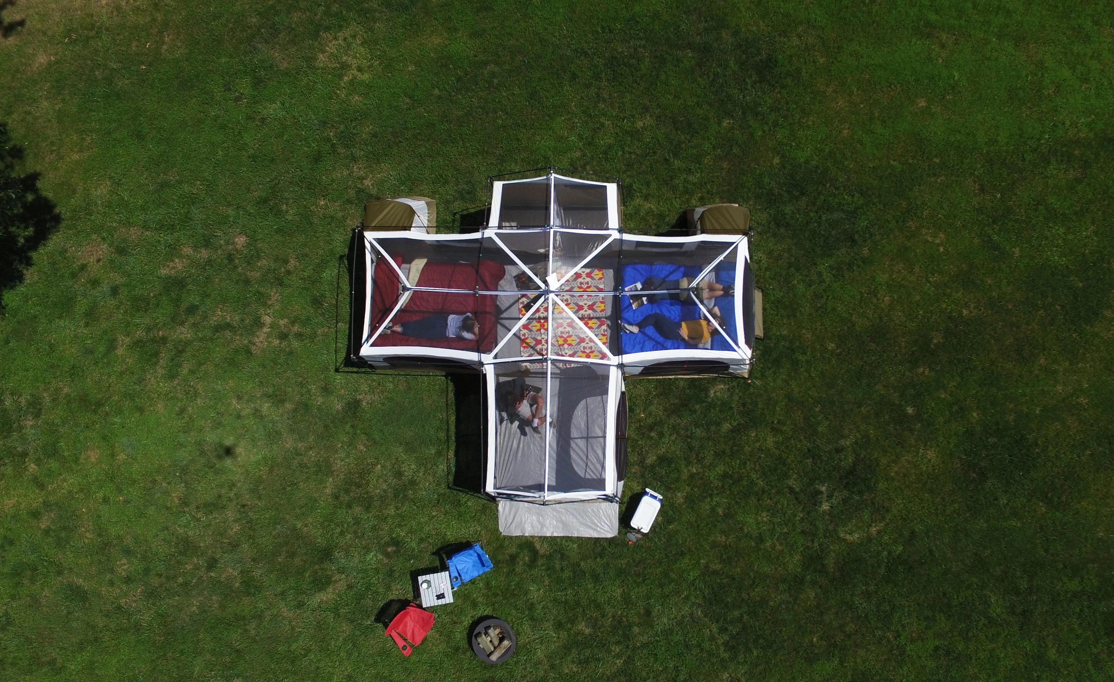 12 Person Family House Tent U794