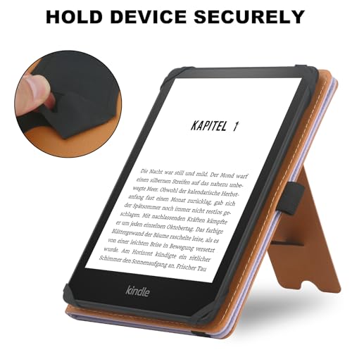 Black PU Leather E-Reader Case for 6-6.8 inch T9829