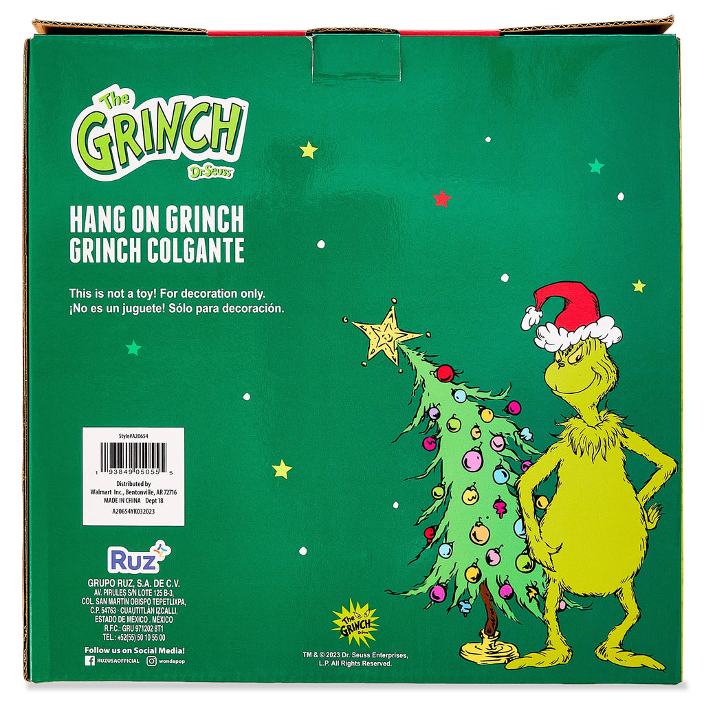 5 feet Tall Grinch Green Outdoor Hanging Figurine M463
