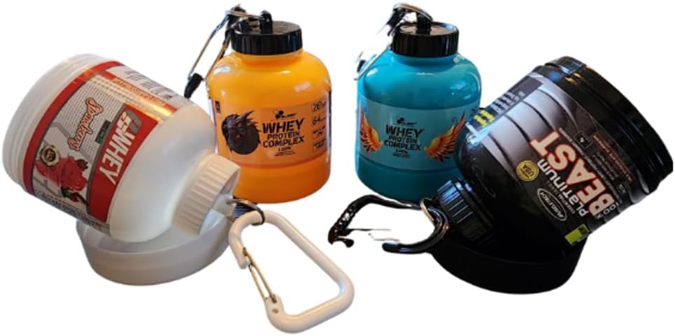 Portable 200ml 60g Powder Container Bottle R122543
