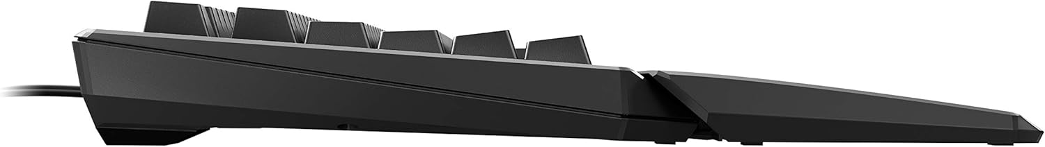 Black Mechanical Keyboard with Palm Rest C3254