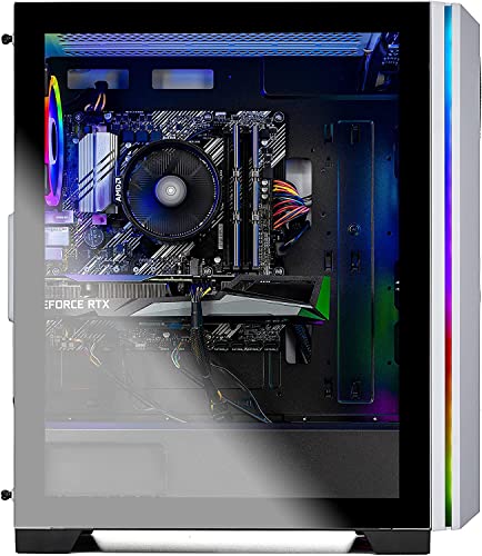White Intel Core i7 12700F RTX 4080 32GB DDR5 RAM 1TB NVME SSD Windows 11 Home Desktop N63421