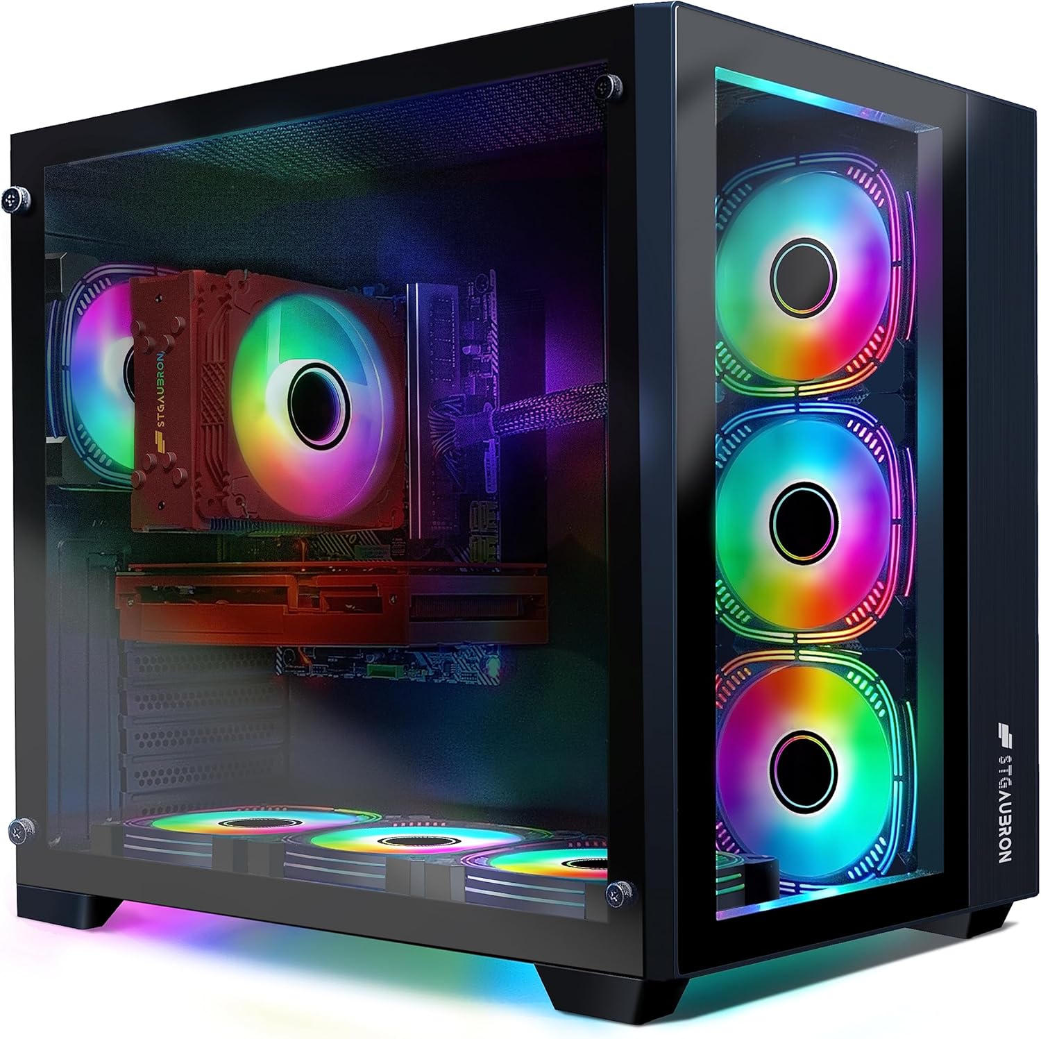 Gaming Desktop PC, GeForce RTX 3060 12G, Intel Core i7-10700KF up to 5.1G, 16G DDR4, 1T SSD, WiFi, BT 5.0 P7421
