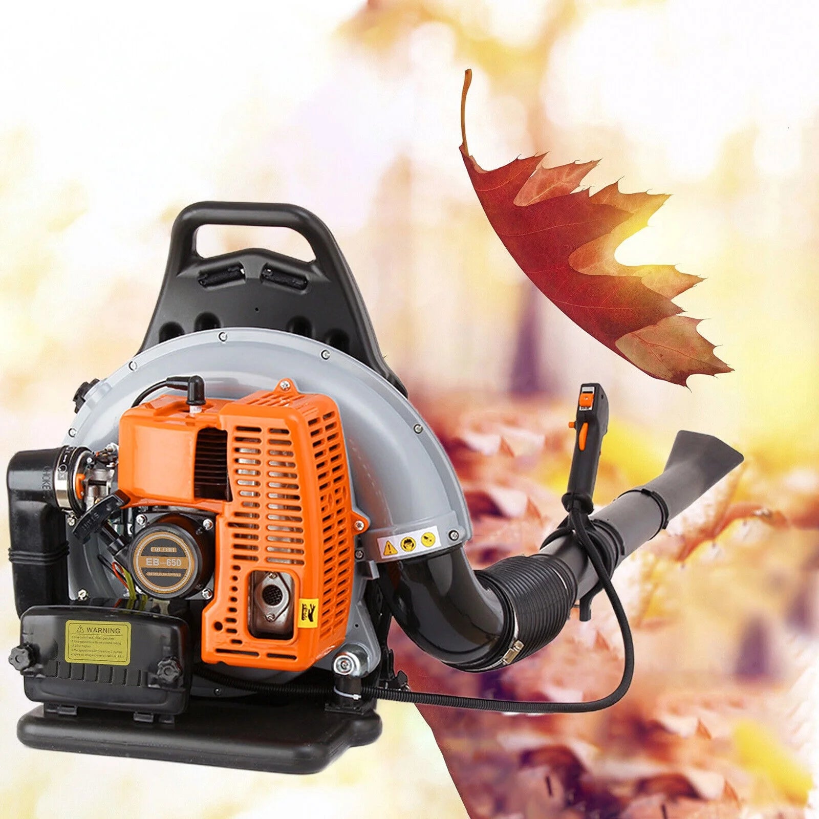 65CC 3.6HP 2-Cycle Gas Powered Backpack Leaf Blower I157