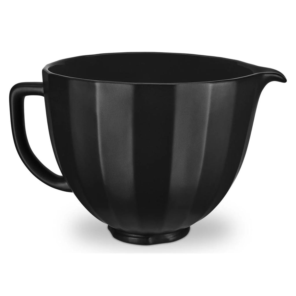 5 Quart Black Ceramic Bowl E5279