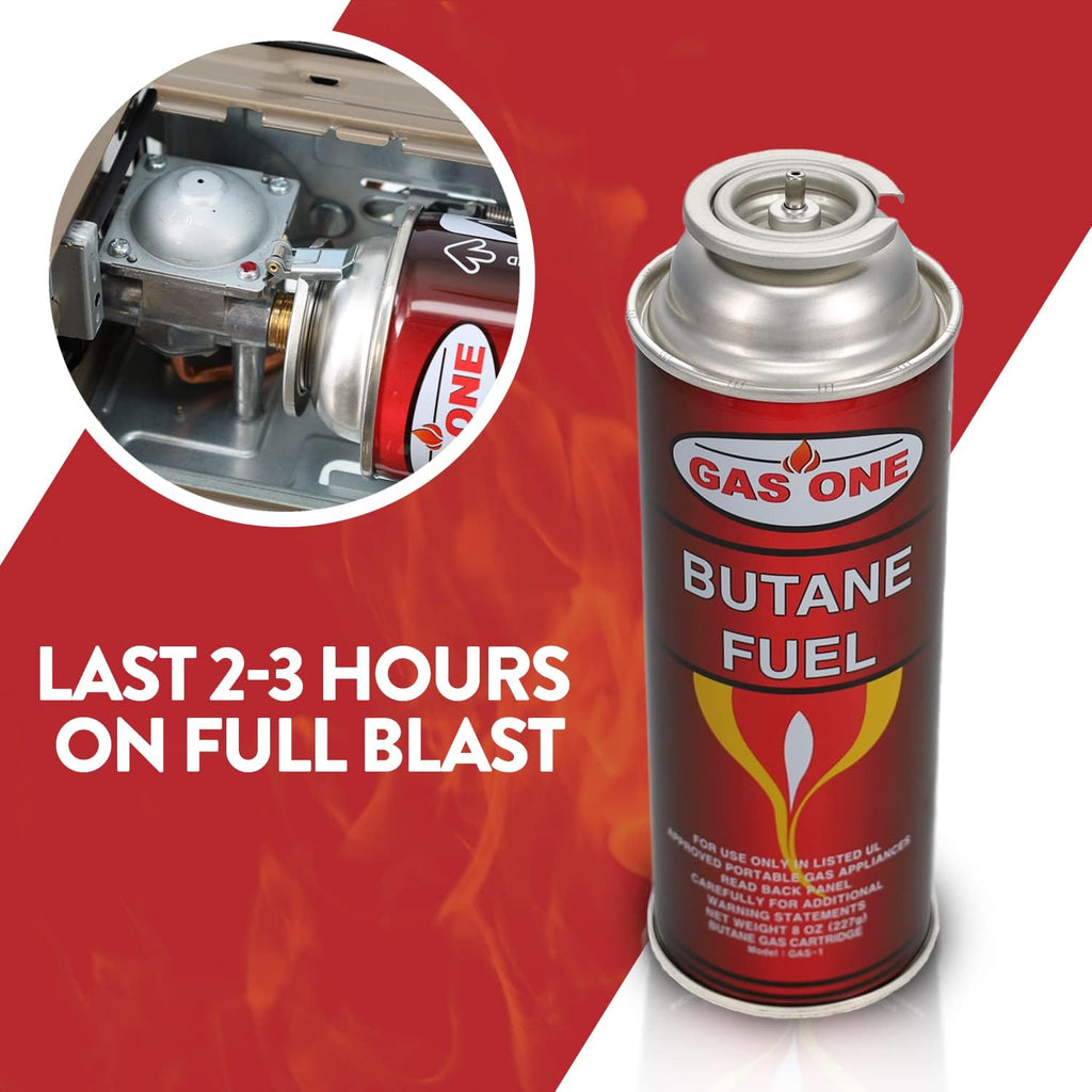 4 Pack Butane Fuel Canister V7880