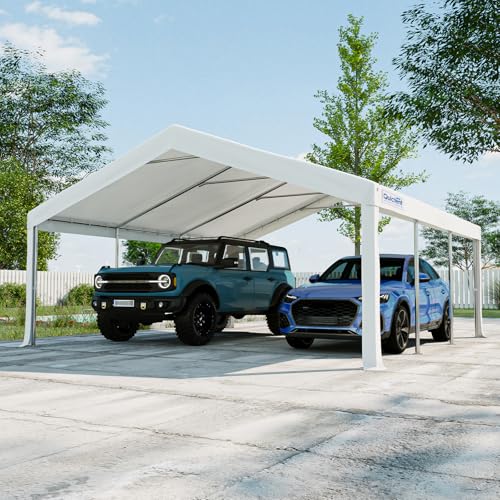 20x20 Heavy Duty Outdoor Canopy Tent with Storage Bags B885379