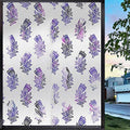 Boho Blue PVC Frosted Window Film, 23.6 in x 78.7 in C9828