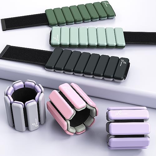 1 Pair Adjustable Silicone Wrist Bangles S529979