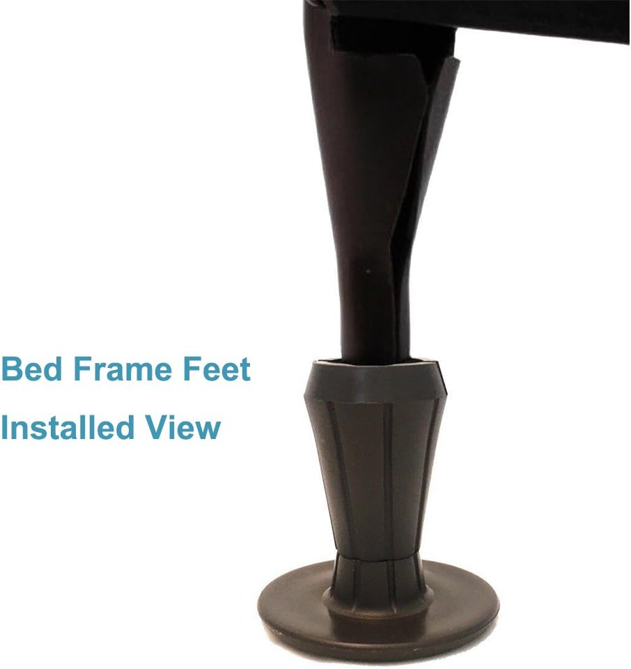 Set of 4 Heavy Duty Bed Frame Feet Replacement A441