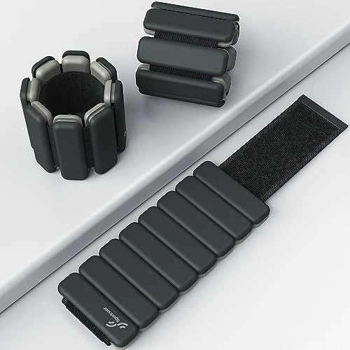 1 Pair Adjustable Silicone Wrist Bangles S529979
