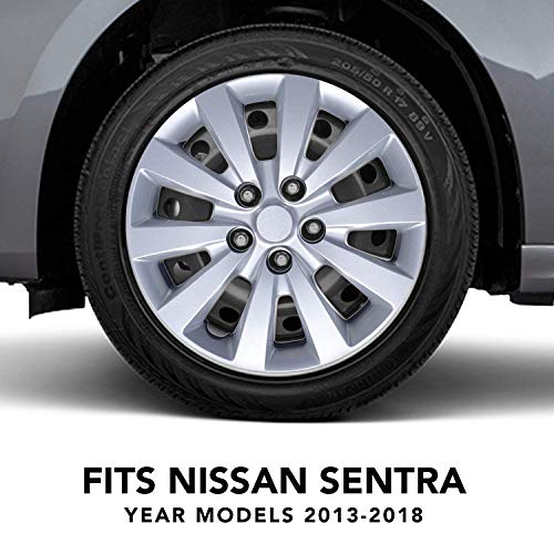 16-Inch Matte Black Wheel Covers (Set of 4) I955