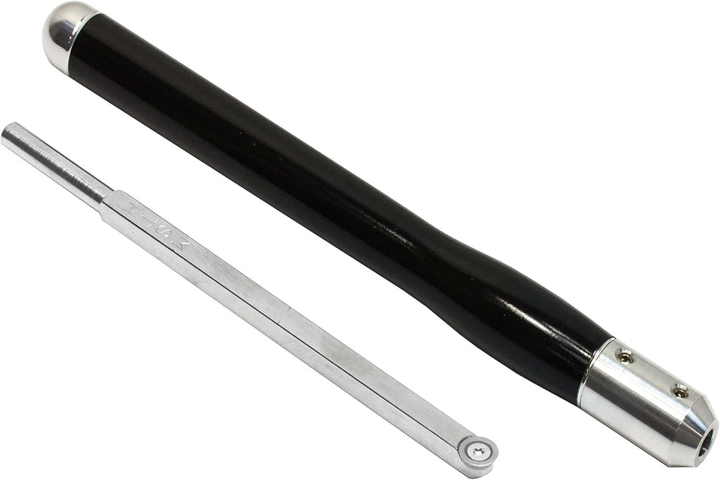Mid Size Carbide Wood Hollowing Tool with 12" Solid Aluminum Interchangeable Handle K340930