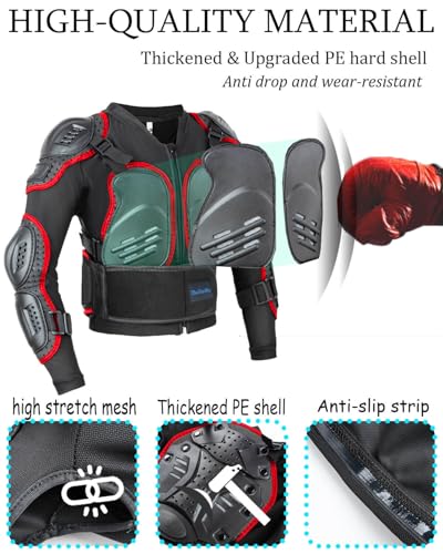 Kids Motorcycle Jacket Armor Suit K607