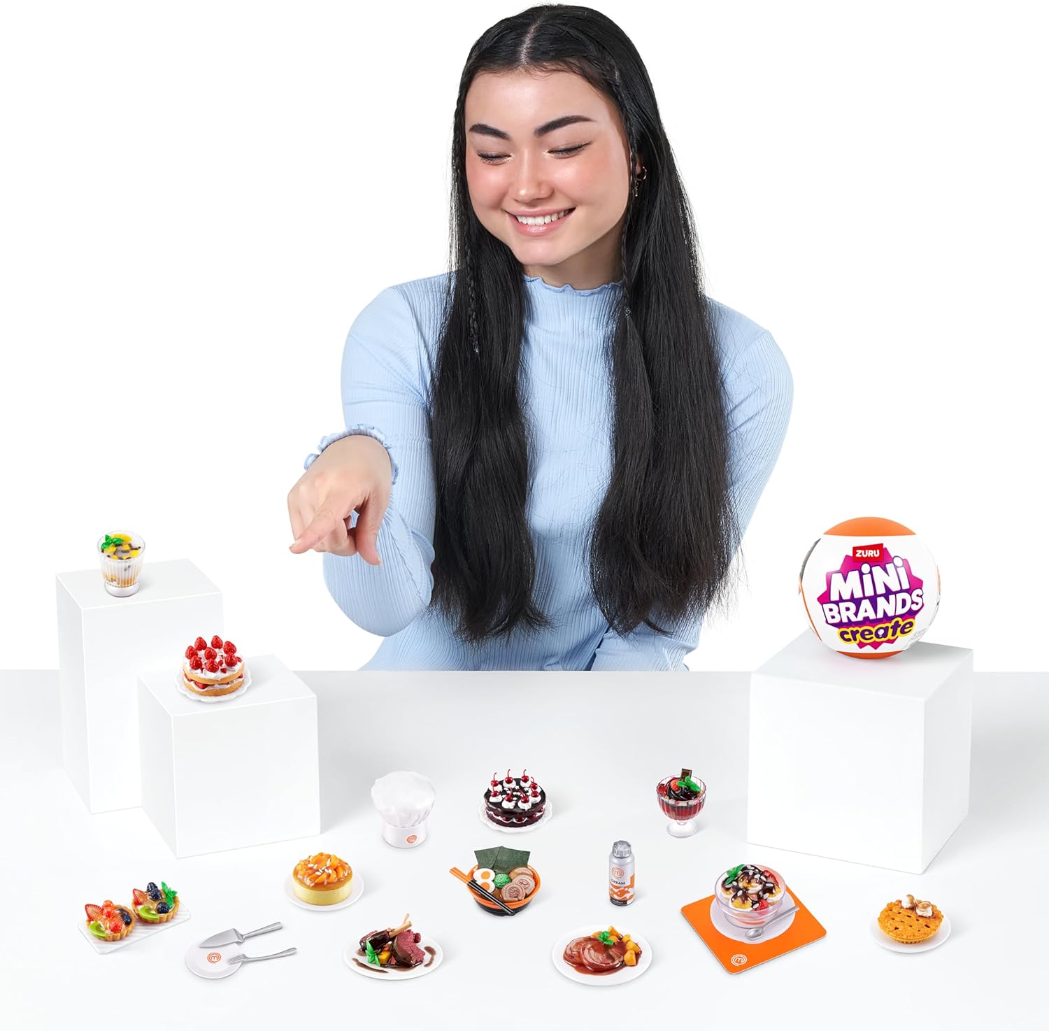 Mini Brands Create MasterChef Series 1 Capsule Collectible Toy Q31485