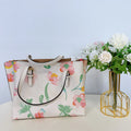 Chalk Multi Floral Print Tote I114468
