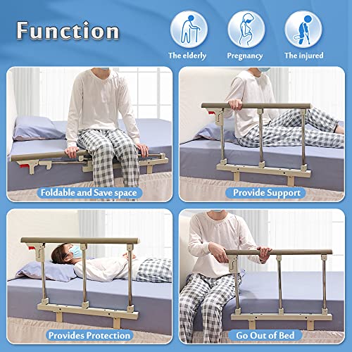 Collapsible Half Bedrails for Hospital Bed V845436