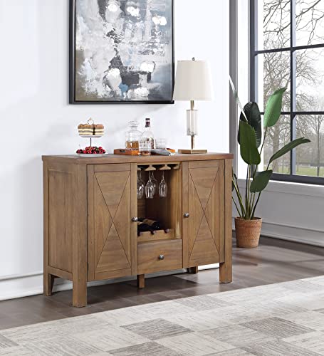 Gray Fabric Server D186542