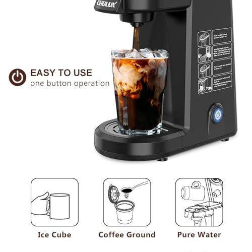 Red Single Serve Coffee Maker D460831
