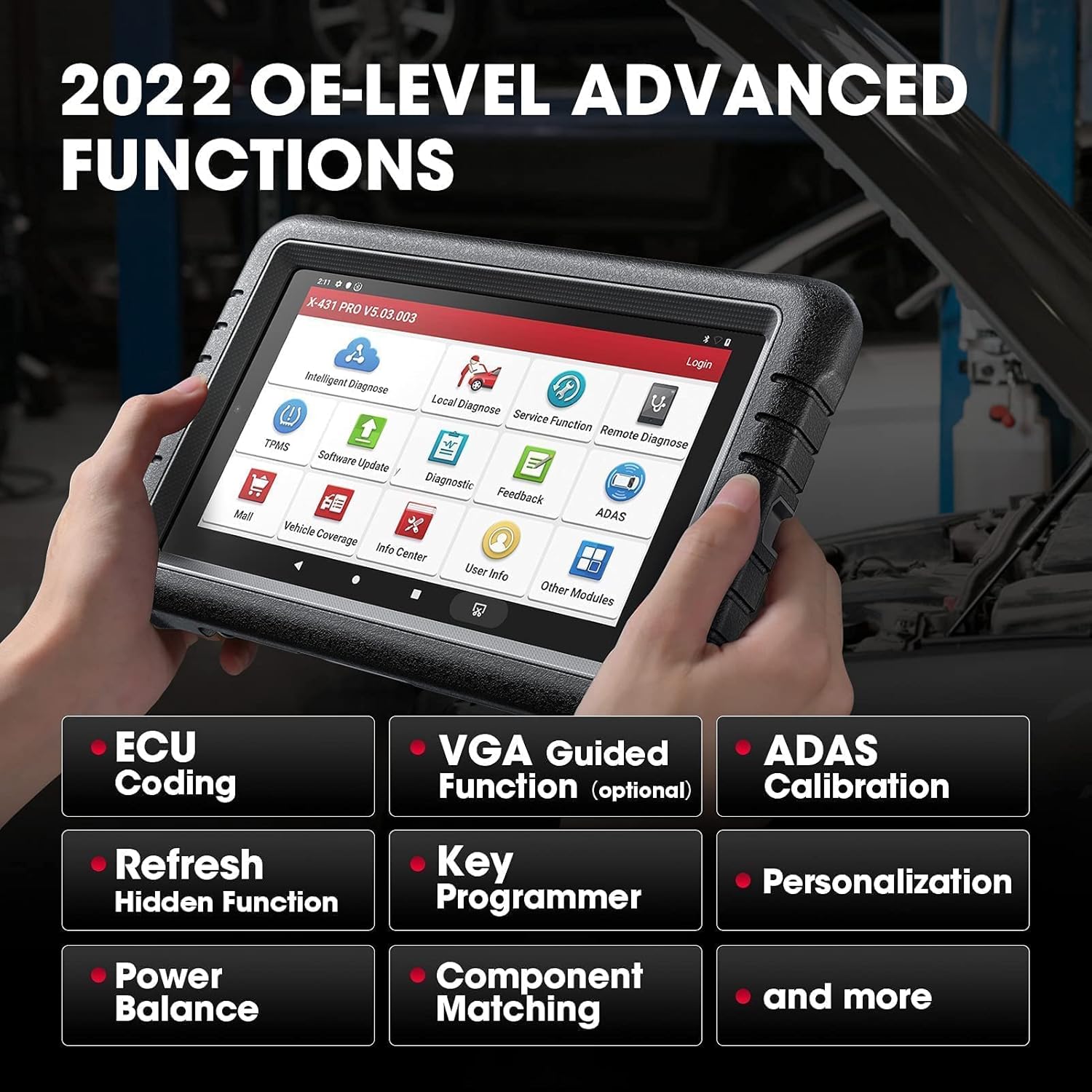 LAUNCH X431 PROS V Diagnostic Tool J295