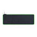 Extended Chroma Soft Gaming Mouse Pad with Micro-Textured Cloth Surface - Black O20427
